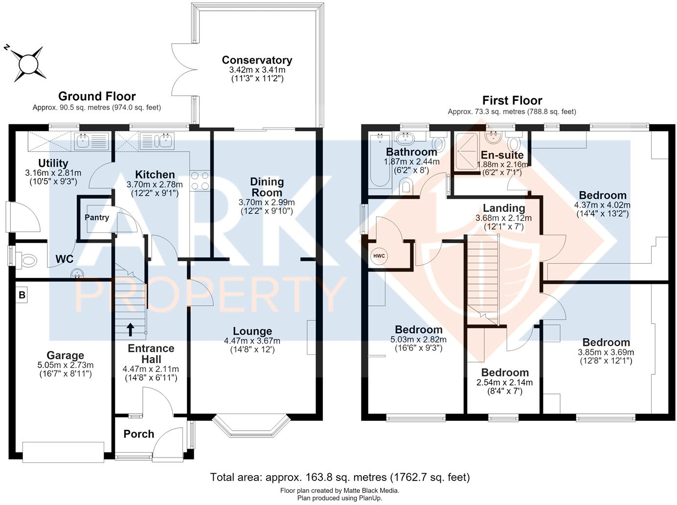 Dovecotes, Quadring floorplan