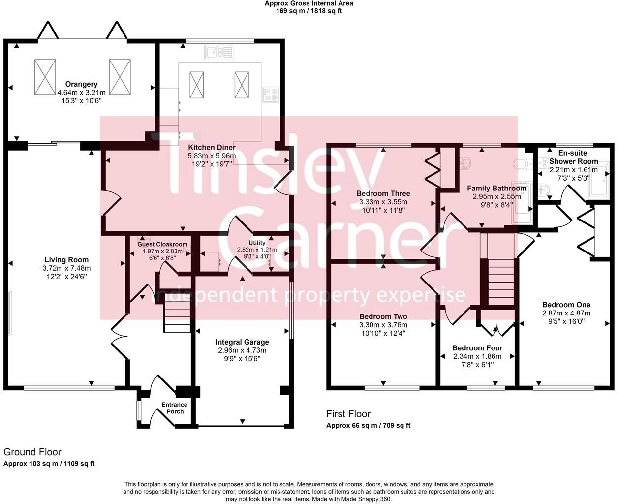 Claremont Close, Stone floorplan