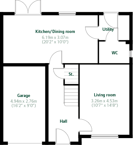 Herrington Grange, Market Crescent,
Houghton Le Spring,
County Durham,
DH4 7AP
 floorplan