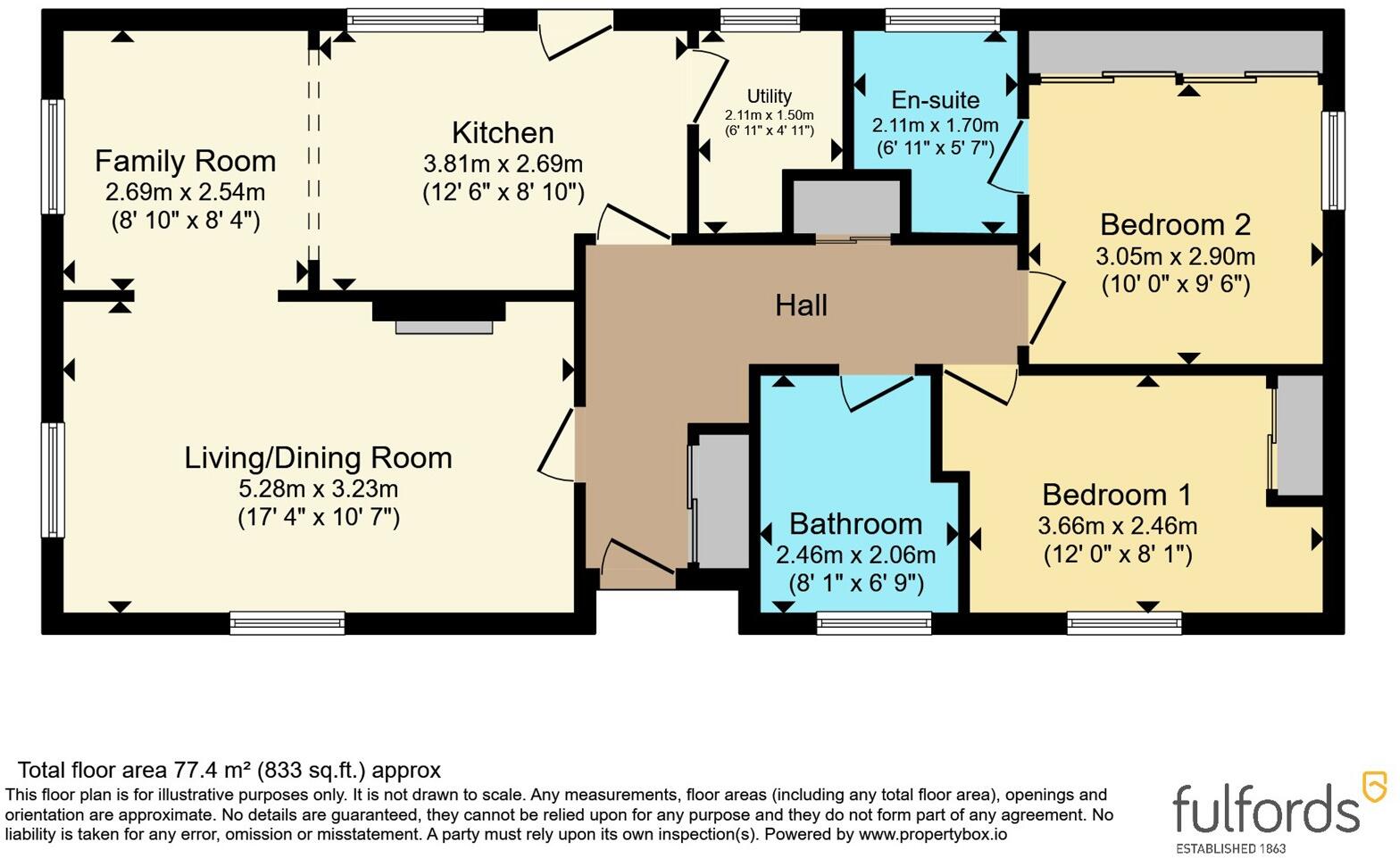 The Orchard, Otter Valley Park, Honiton, Devon, EX14 floorplan