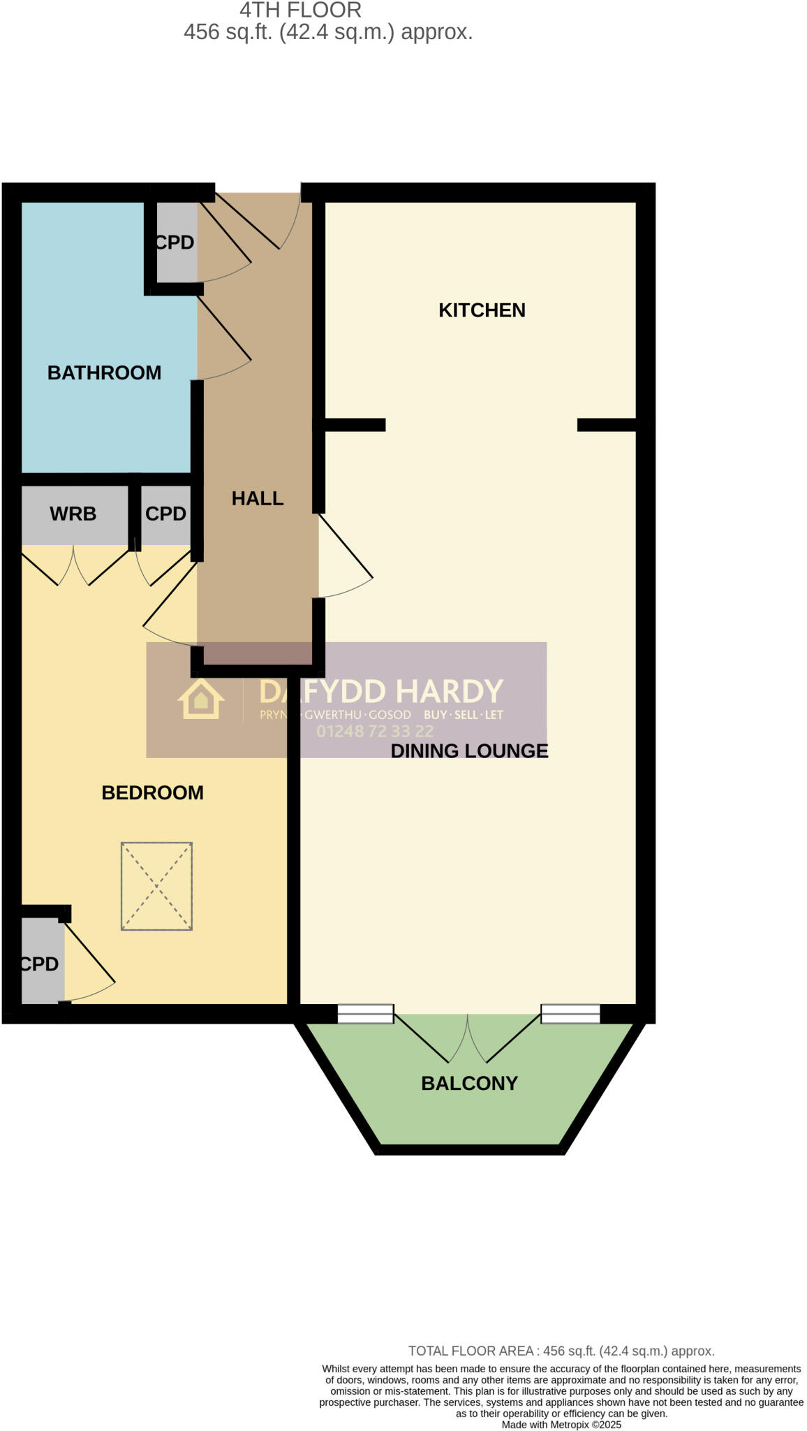 West Promenade, Rhos on Sea, Colwyn Bay, Conwy, LL28 floorplan