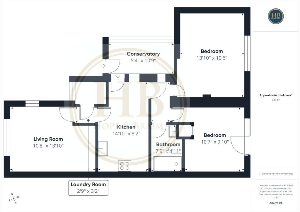 28 Bracken Close, Whitby floorplan