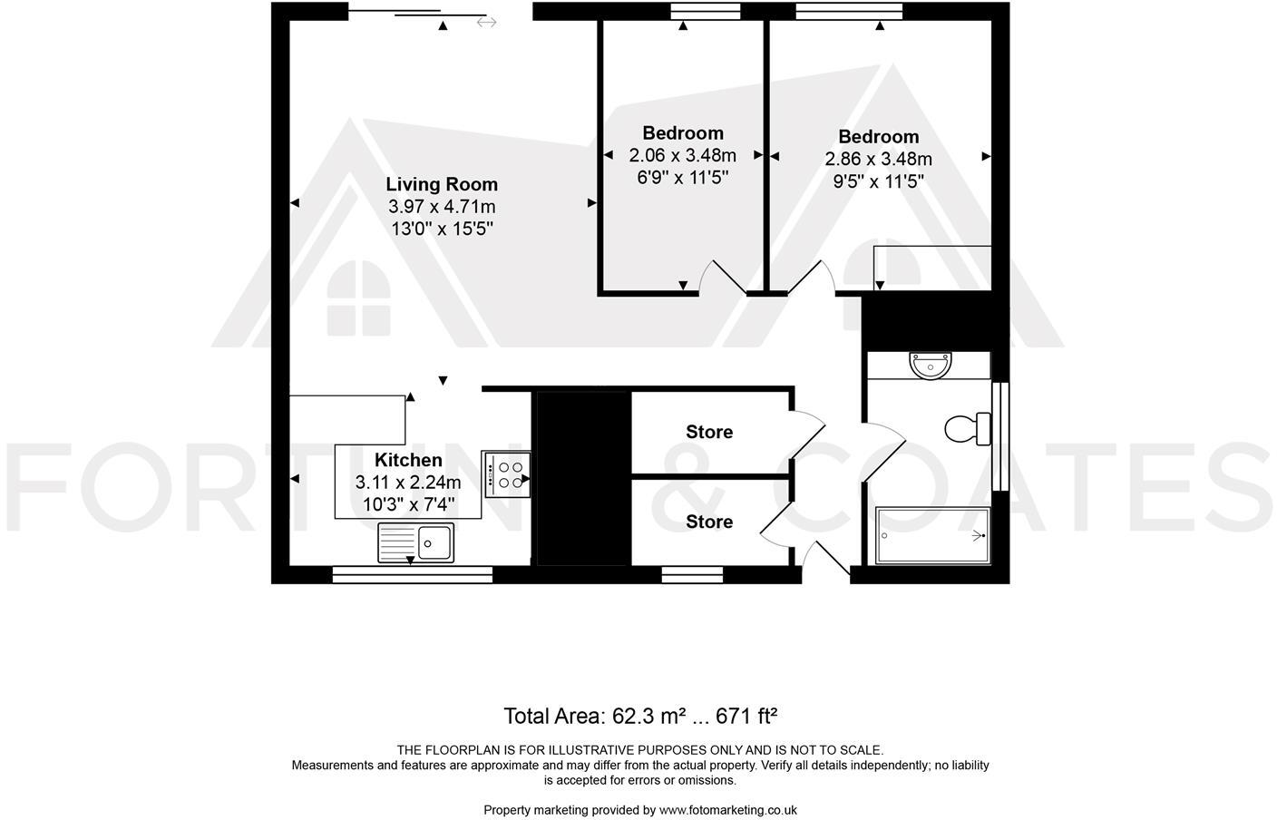 Tithelands, Harlow floorplan