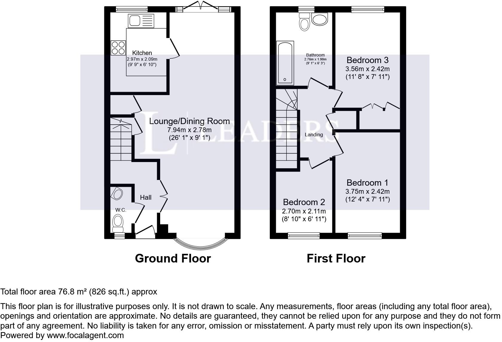 Caygill Close, Bromley, BR2 floorplan