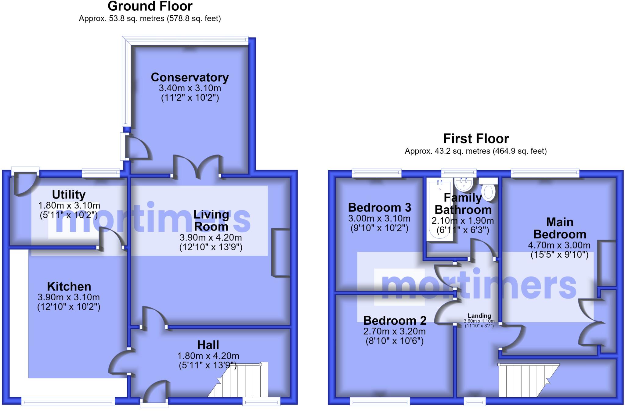 Howarth Avenue, Church, Accrington, BB5 floorplan