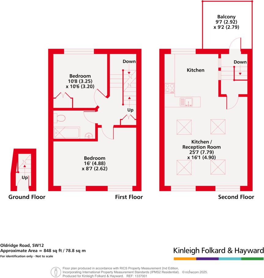 Oldridge Road, Balham, London, SW12 floorplan