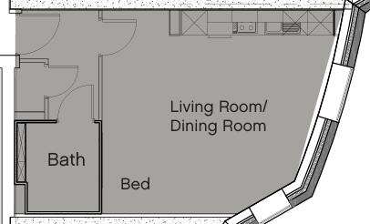 The Heart, Blue MediaCity UK M50 floorplan