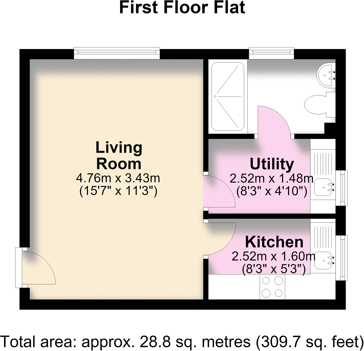 Teazlewood Park, Leatherhead floorplan