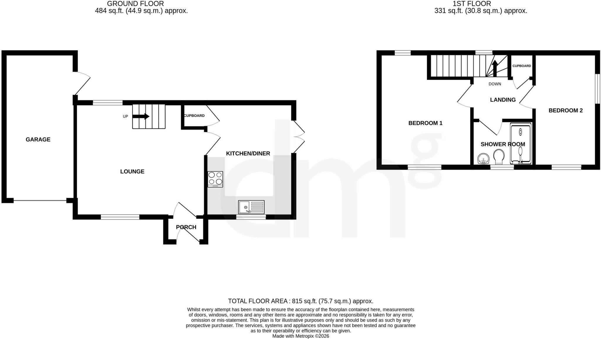 Ketley Close, Tiptree floorplan
