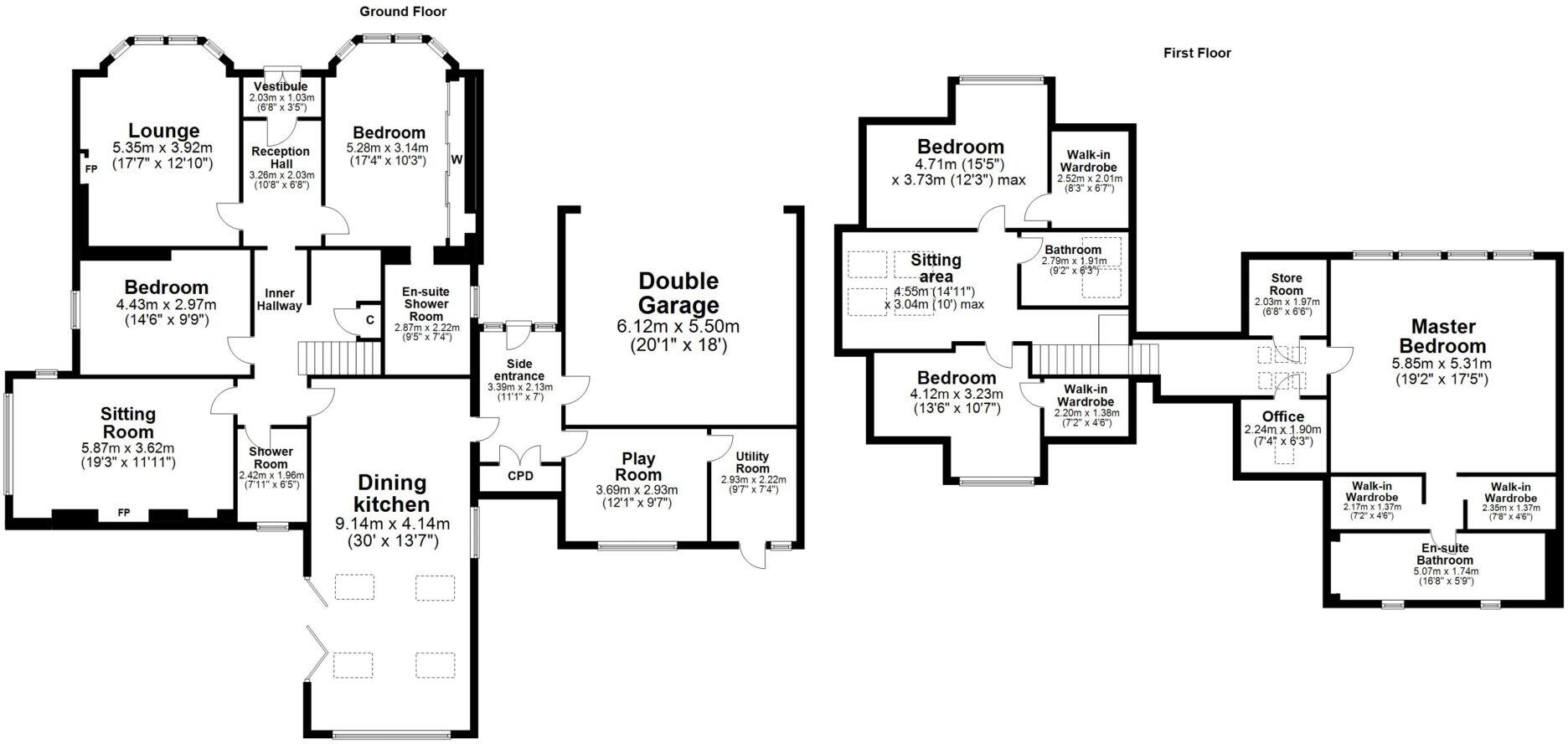 11 Longbank Road, Ayr, KA7 4SA floorplan