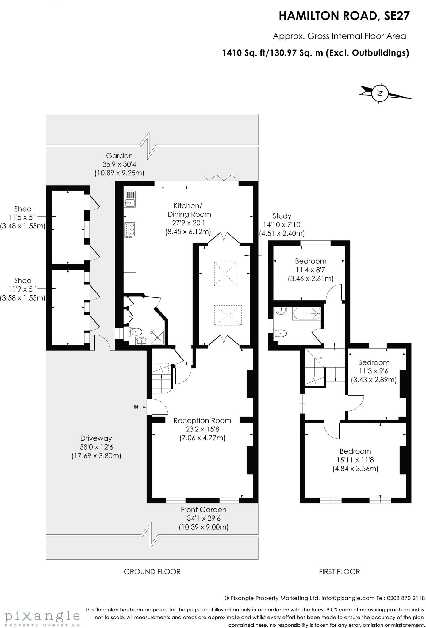 Hamilton Road, West Norwood, London, SE27 floorplan