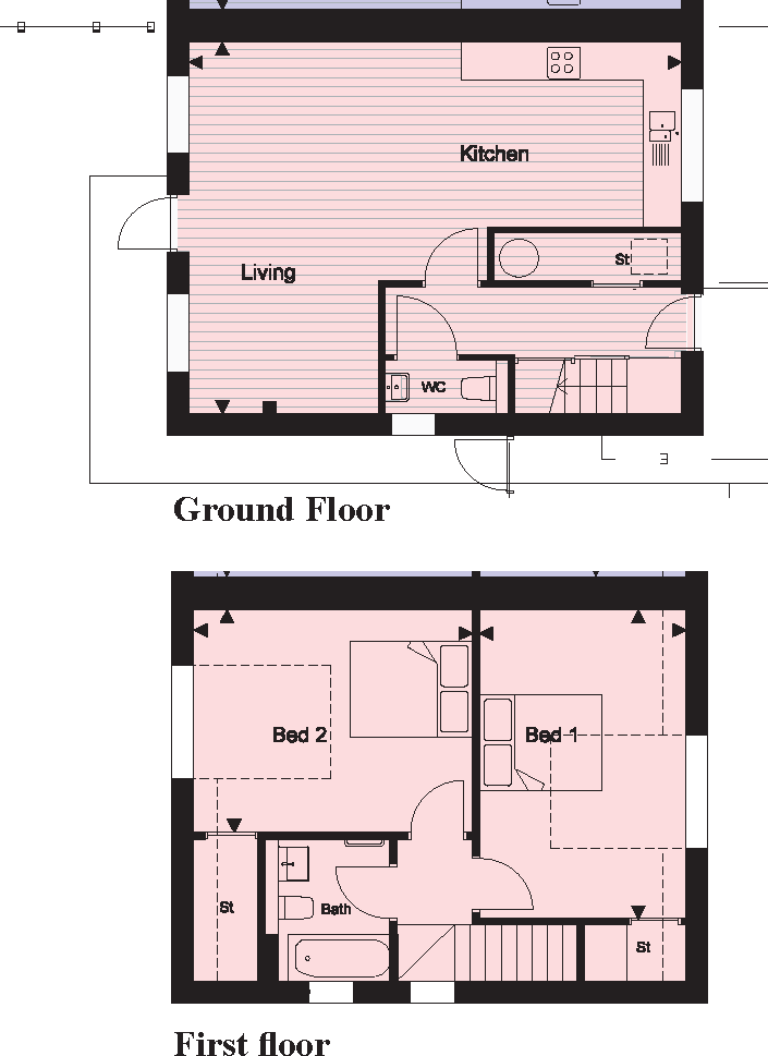 Fairfields, Ashley, Newmarket, Suffolk, CB8 floorplan