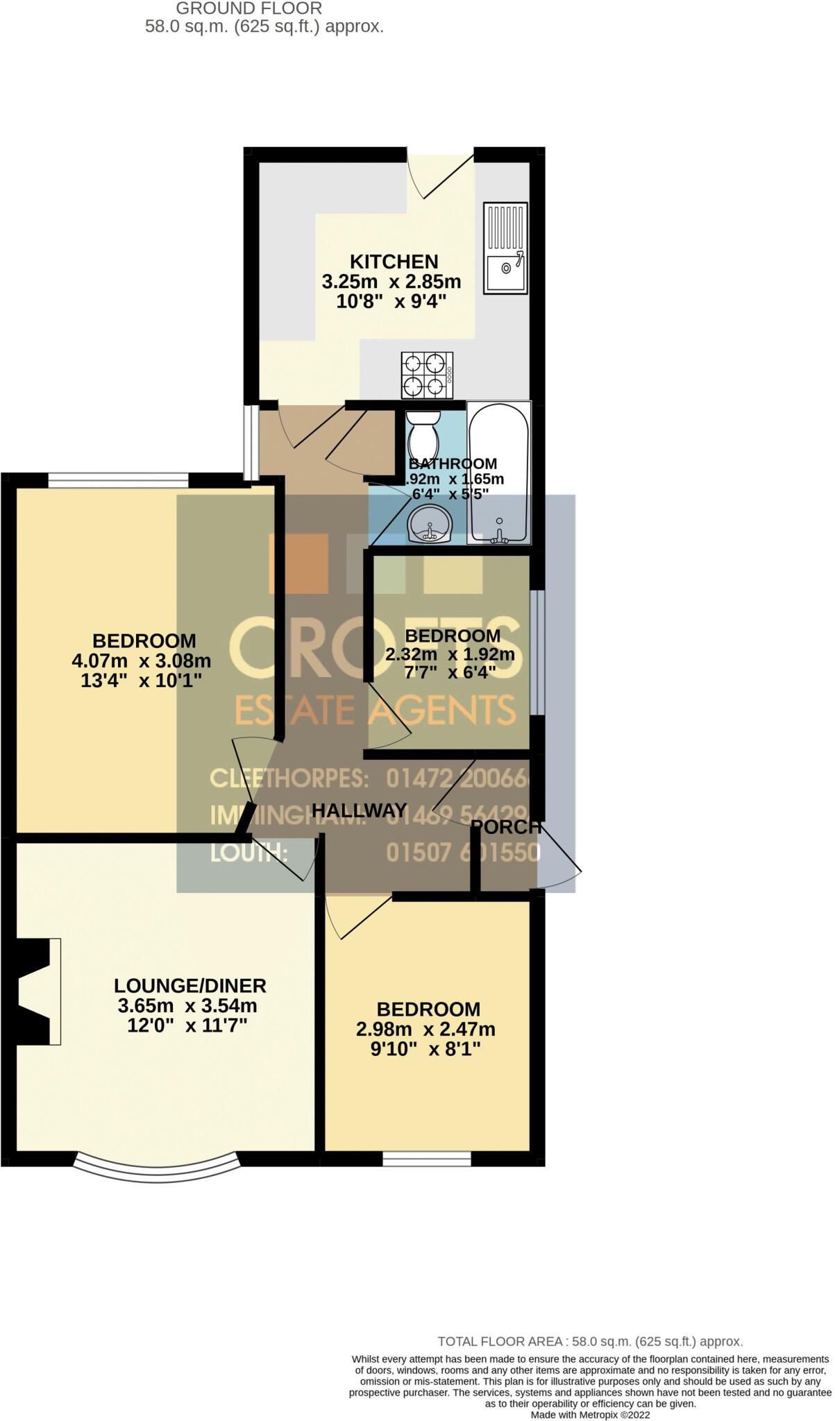 Roval Drive, Immingham floorplan