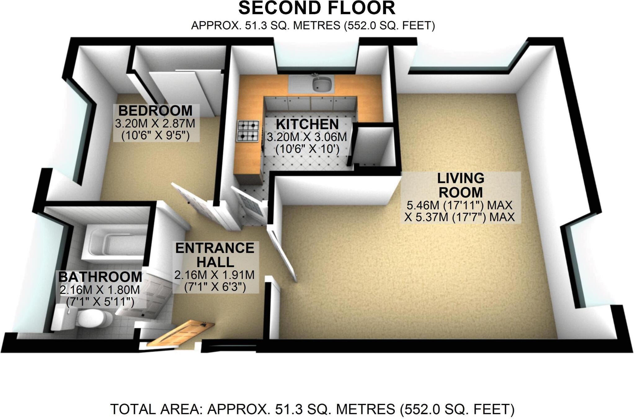 Knoll Road, Abergavenny floorplan