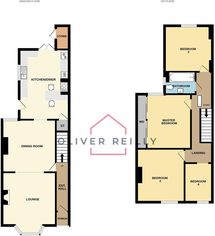 London Road, Balderton, Newark floorplan