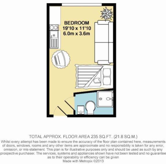 A6 Catherine House, 12 Woolpack Lane, Nottingham, NG1 1GA floorplan