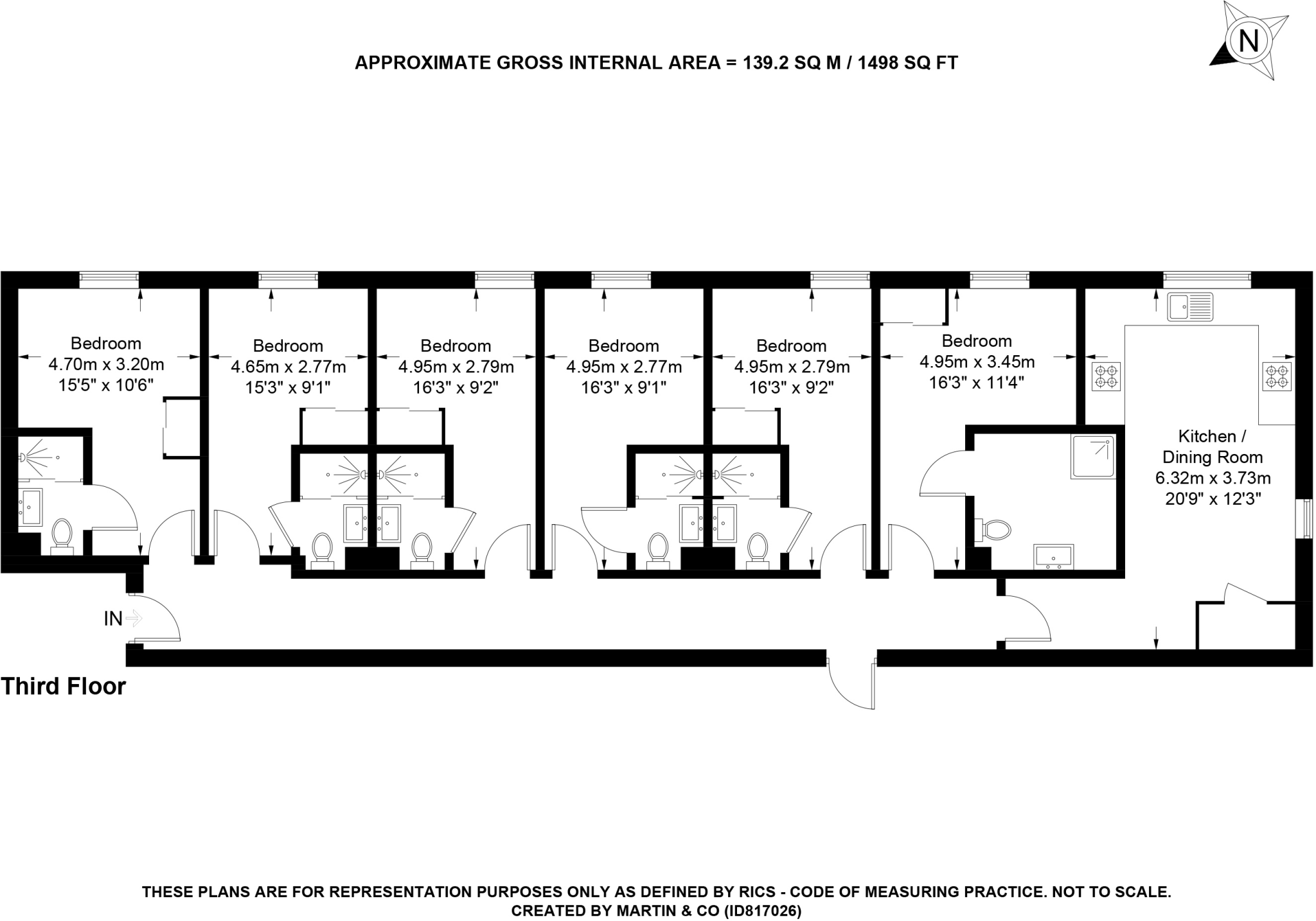 3 Balfour House floorplan