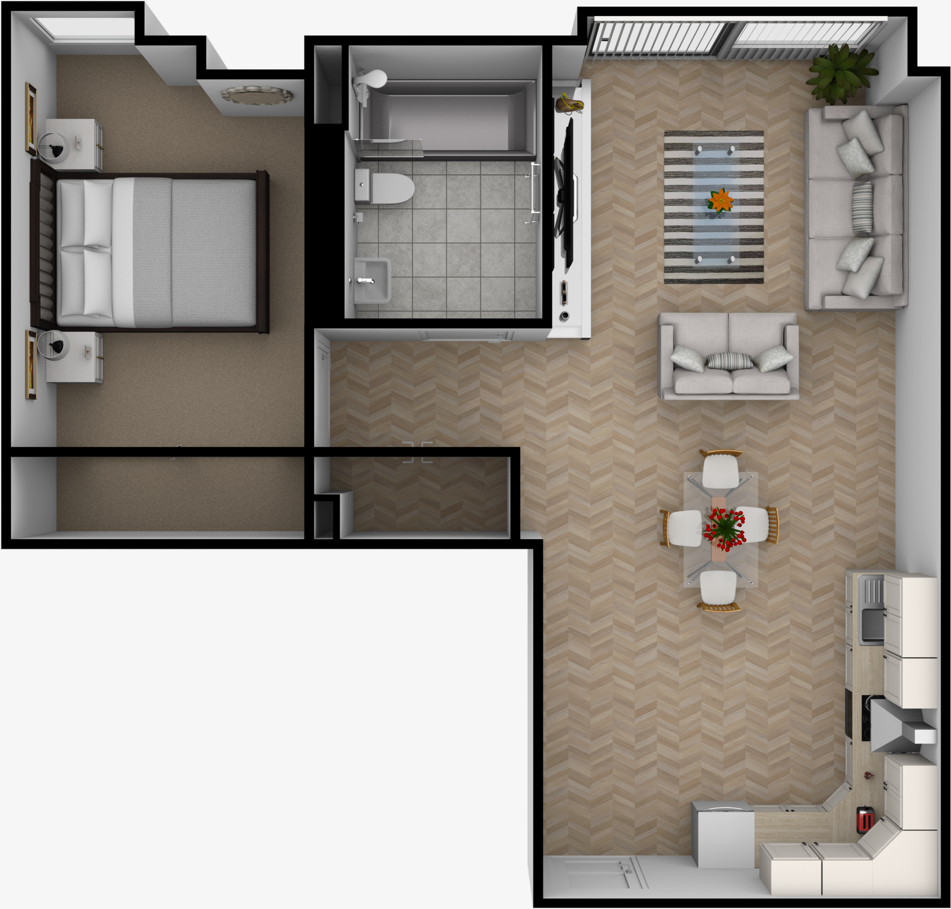 The Green Rooms, Leader House, Blue, Media City, Salford floorplan