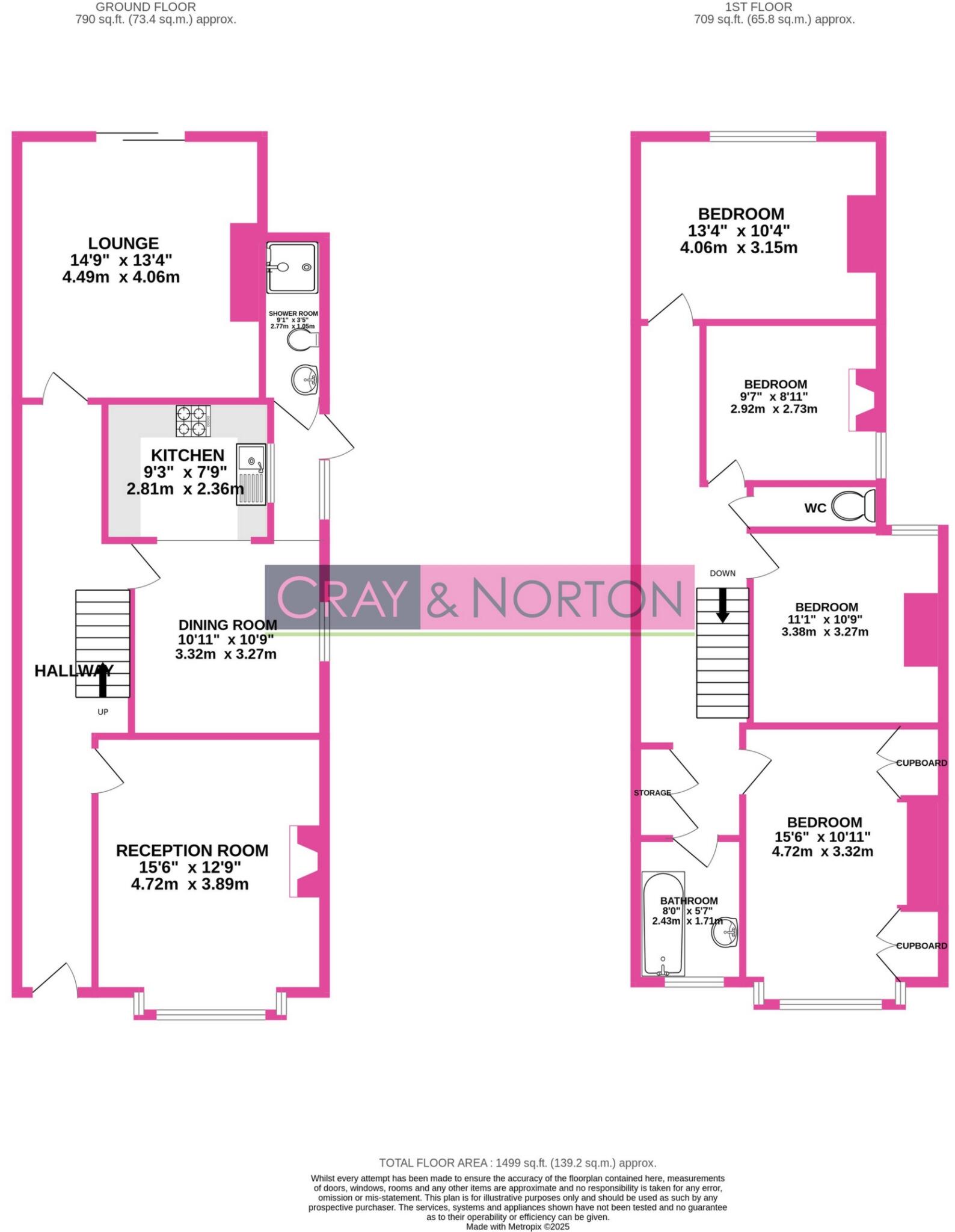 Morland Avenue, East Croydon, CR0 floorplan