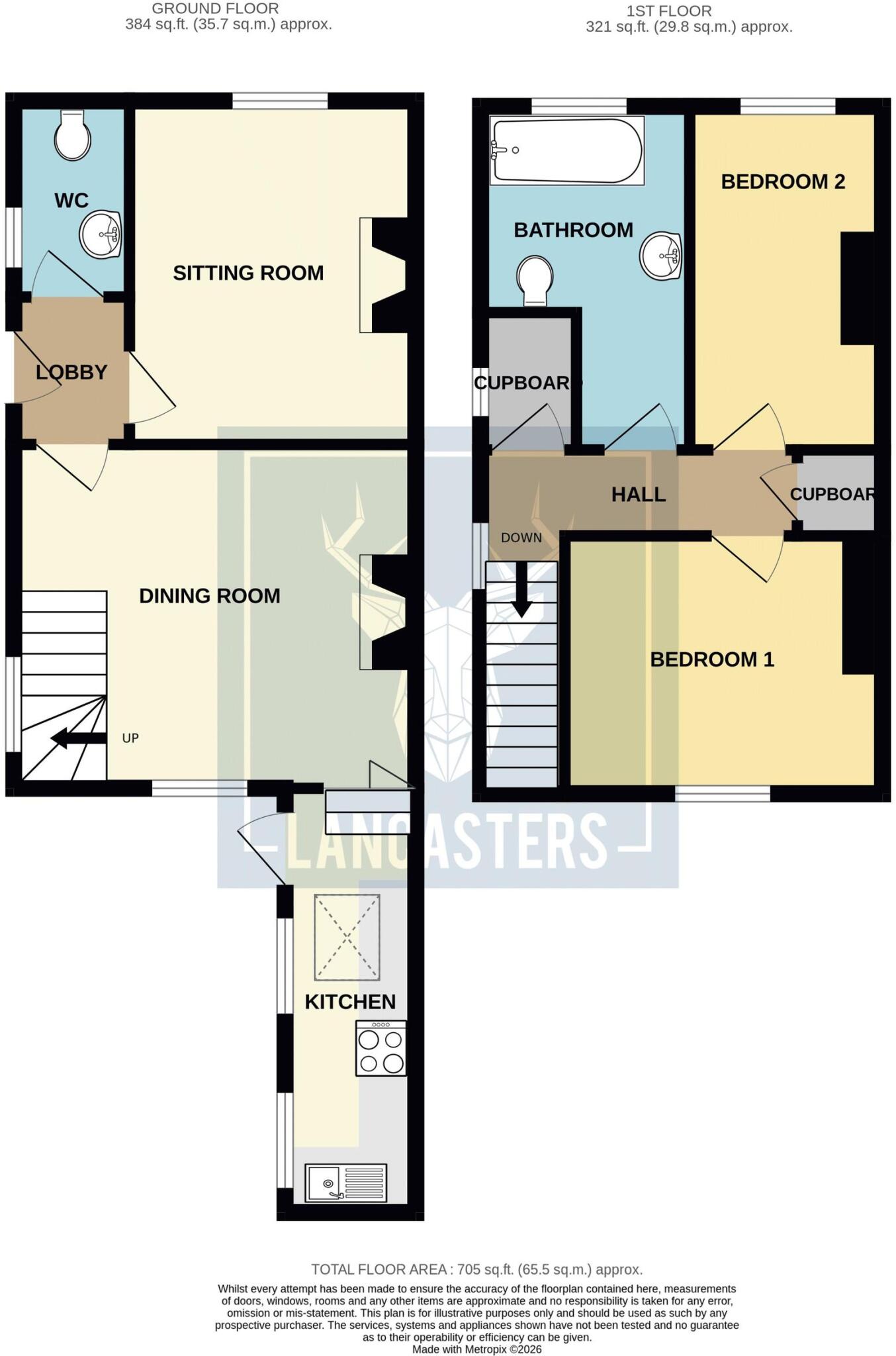 Kemming Road, Whitwell, PO38 floorplan