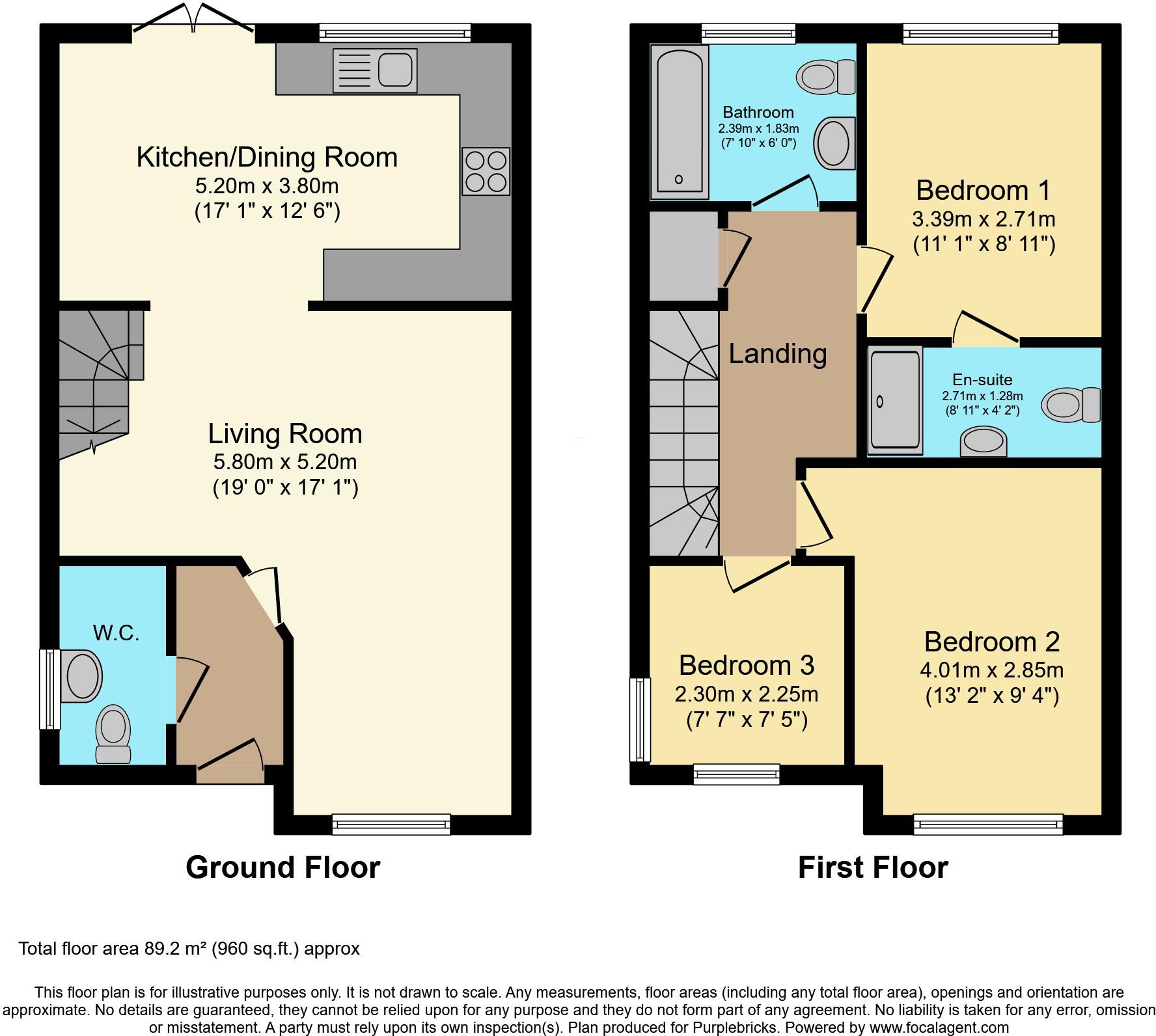Hunnane Drive, Huntingdon, PE28 floorplan
