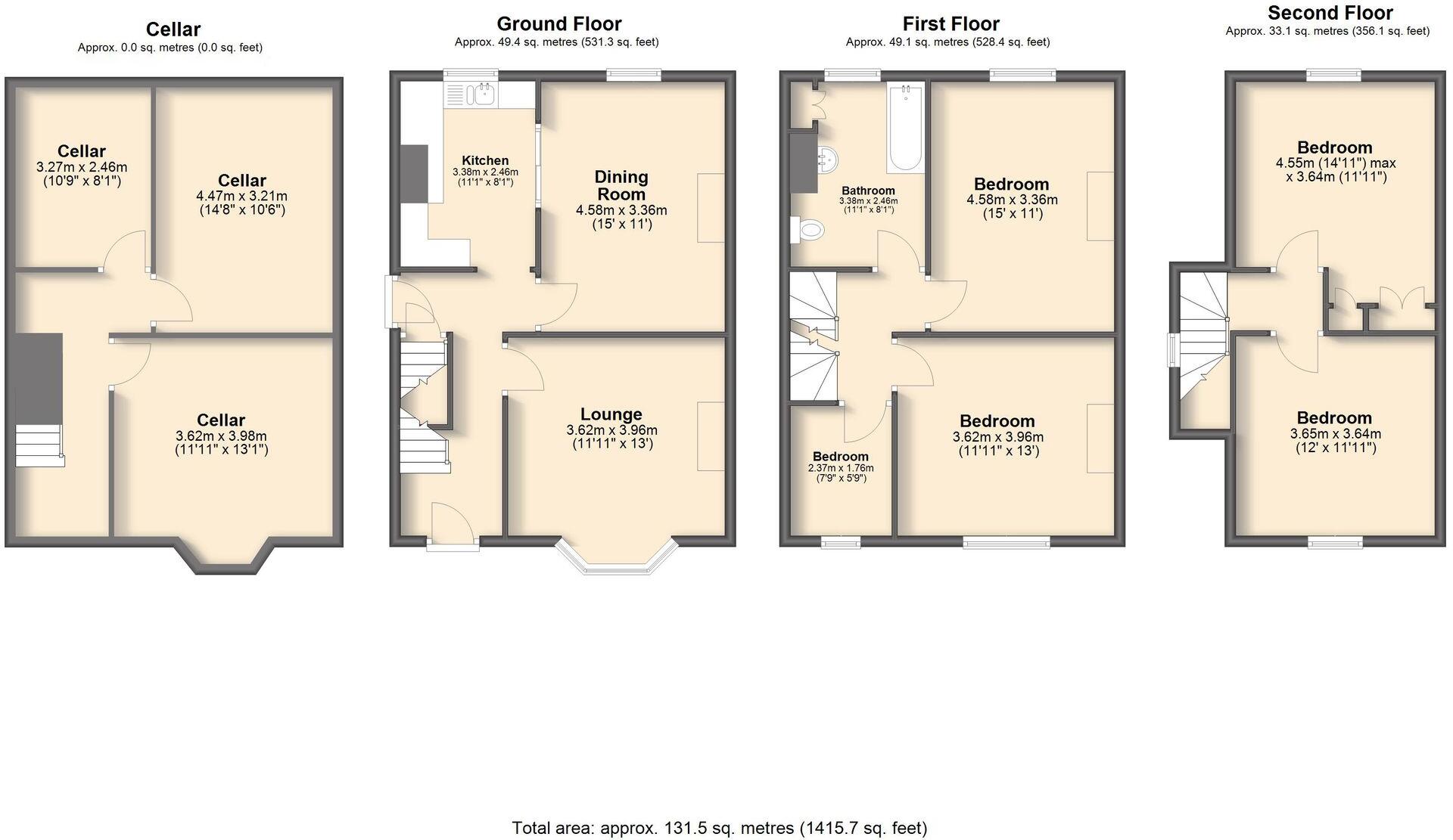 Nethergreen Road, Sheffield, S11 floorplan