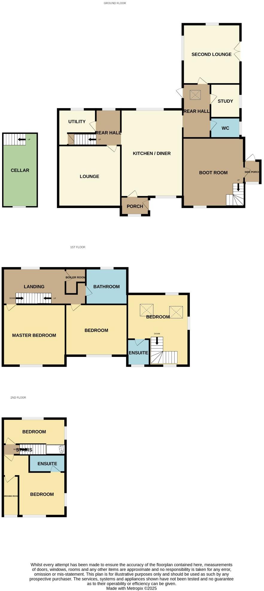 2 Warth Cottages Huddersfield Road Diggle OL3 5PJ floorplan