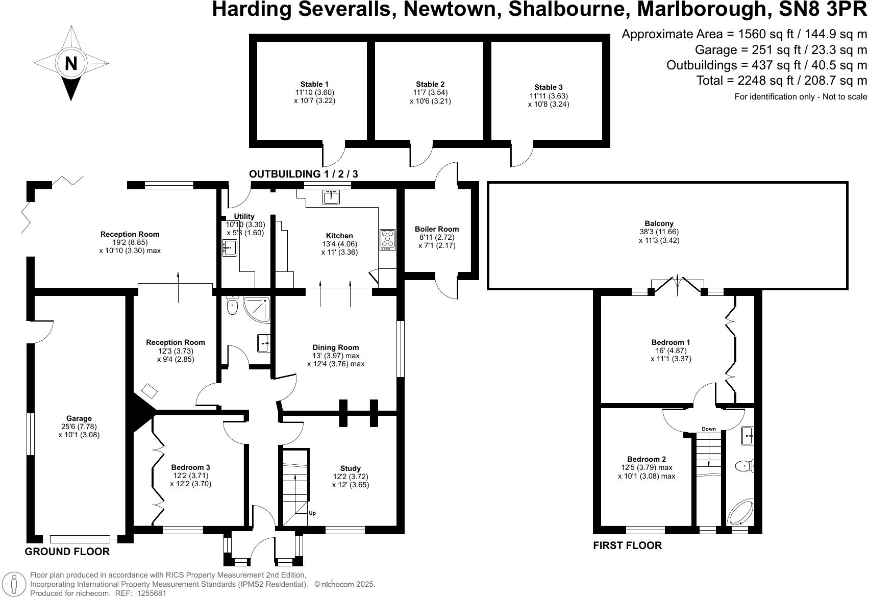 Newtown, Shalbourne, Marlborough, Wiltshire, SN8 floorplan