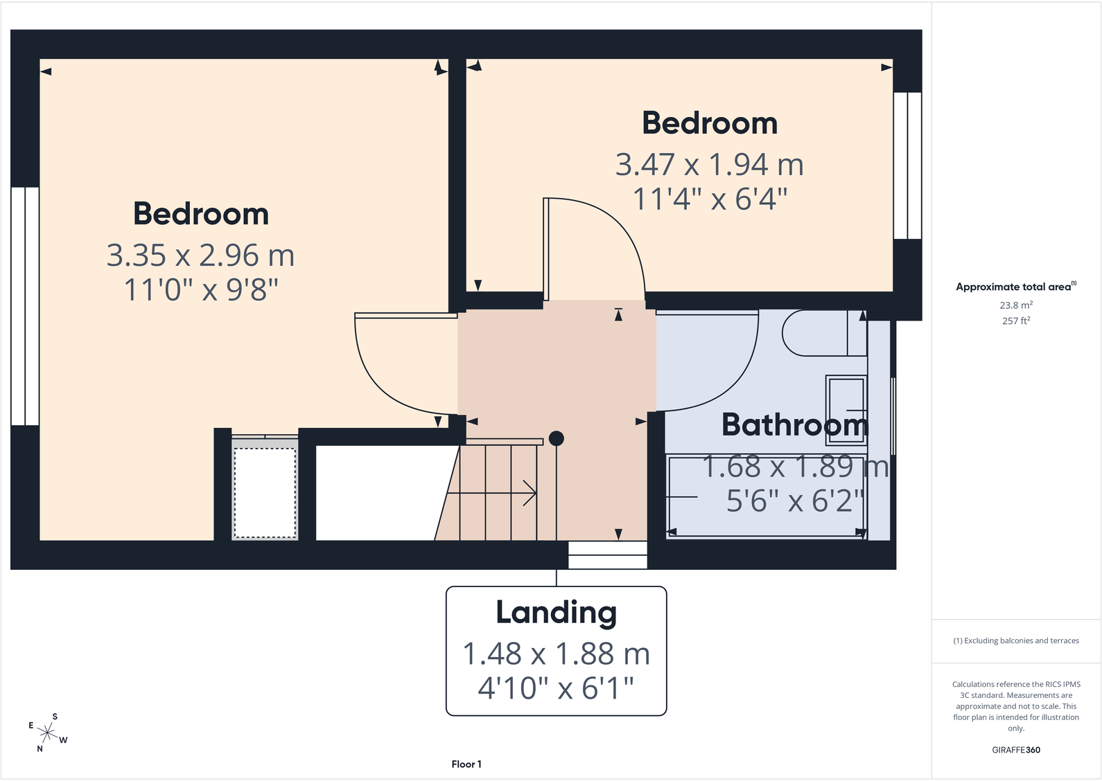 Skye Close, Torquay floorplan