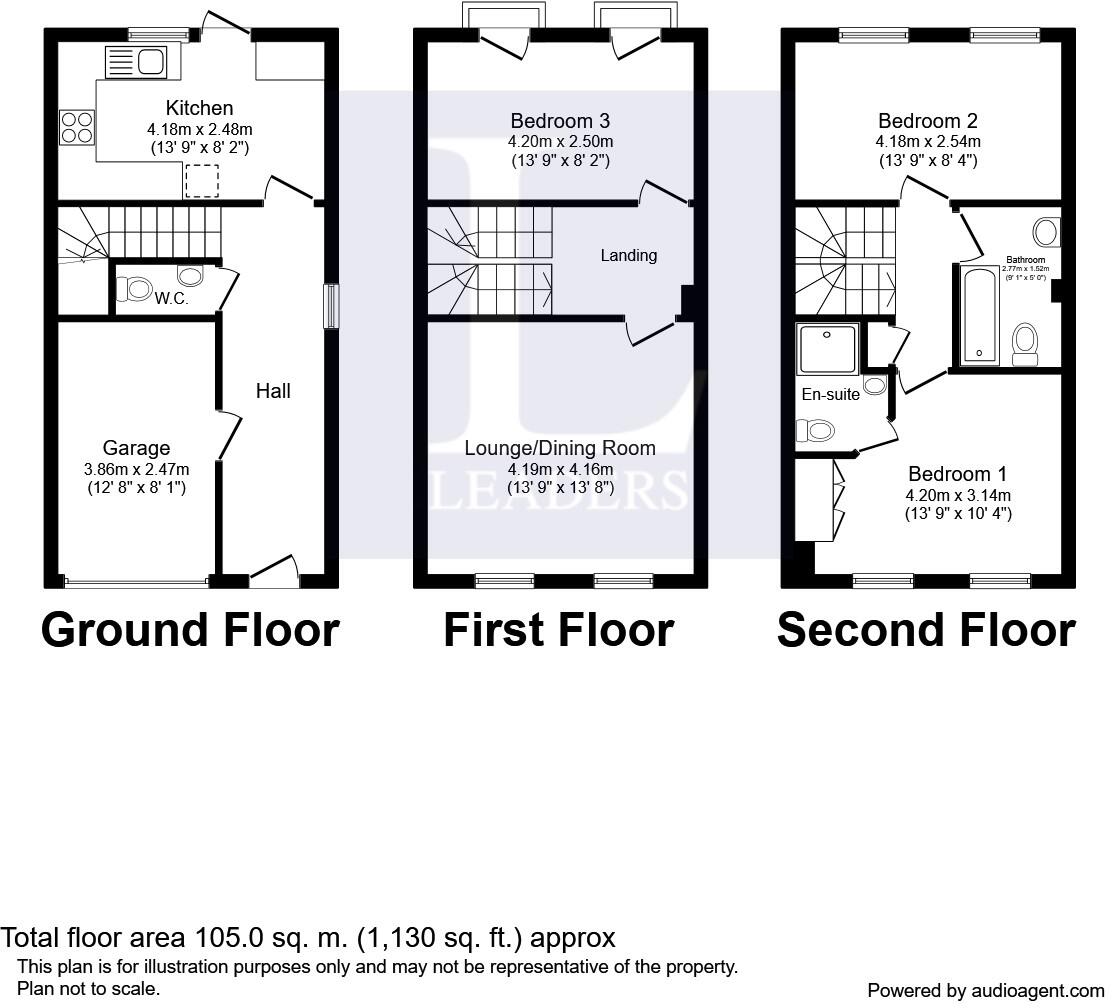 Brookbank Close, Cheltenham, GL50 floorplan