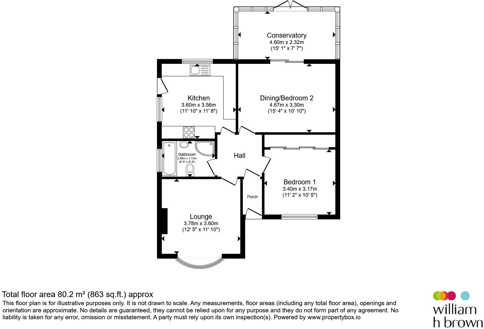 Stanwell Way, Wellingborough floorplan