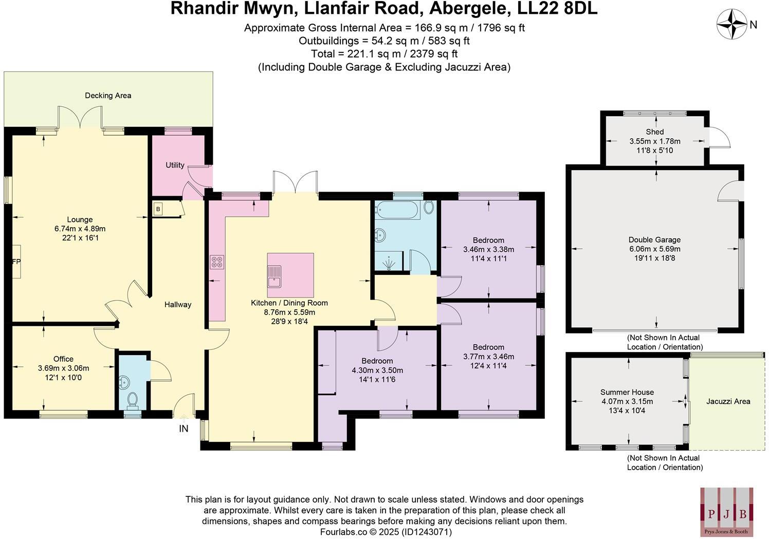 Llanfair Road, Abergele, Conwy, LL22 floorplan