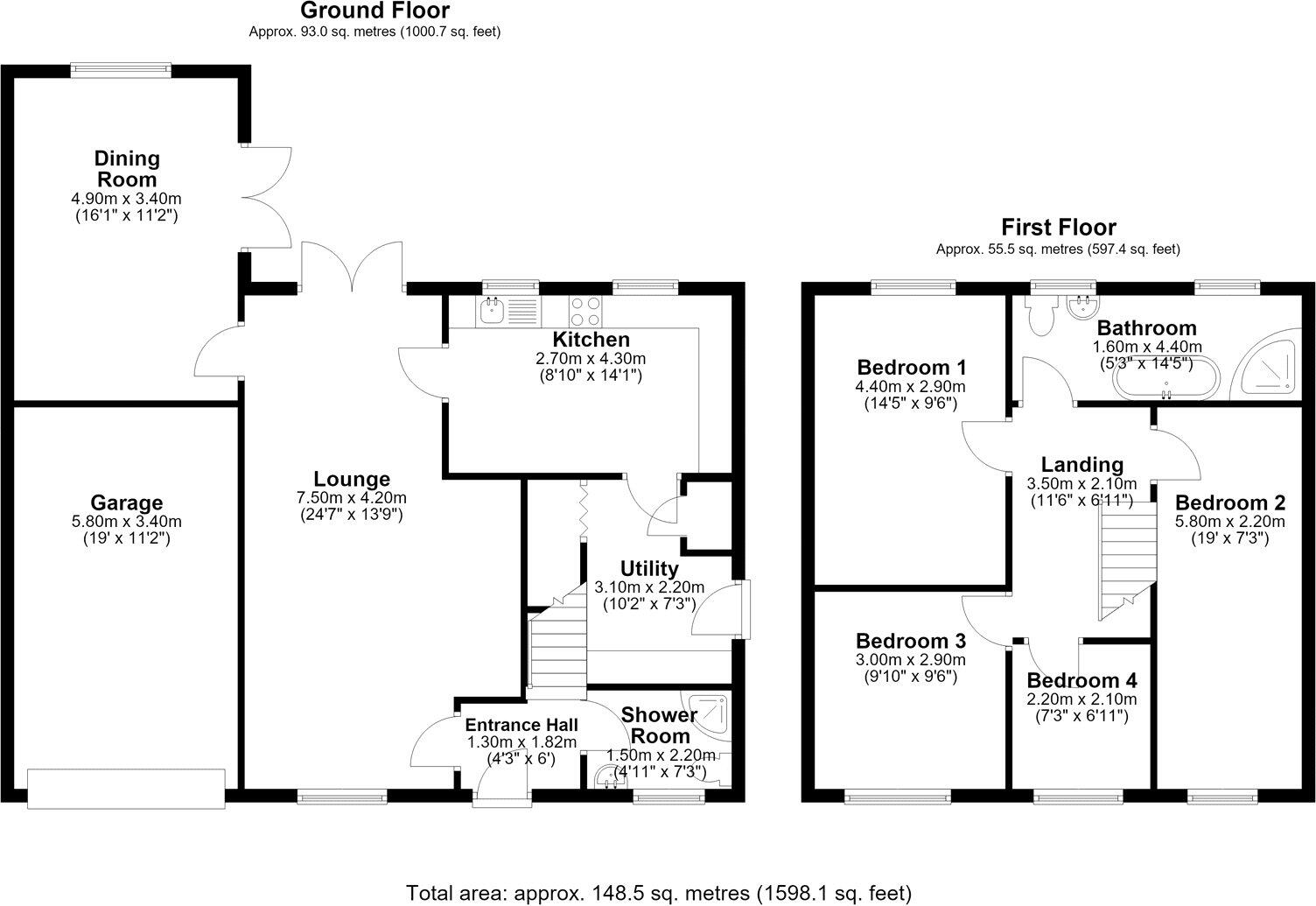 Carrington Close, Coningsby, Lincoln, Lincolnshire, LN4 floorplan