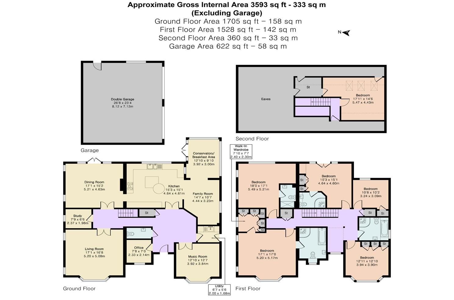 Emmer Green, Reading floorplan