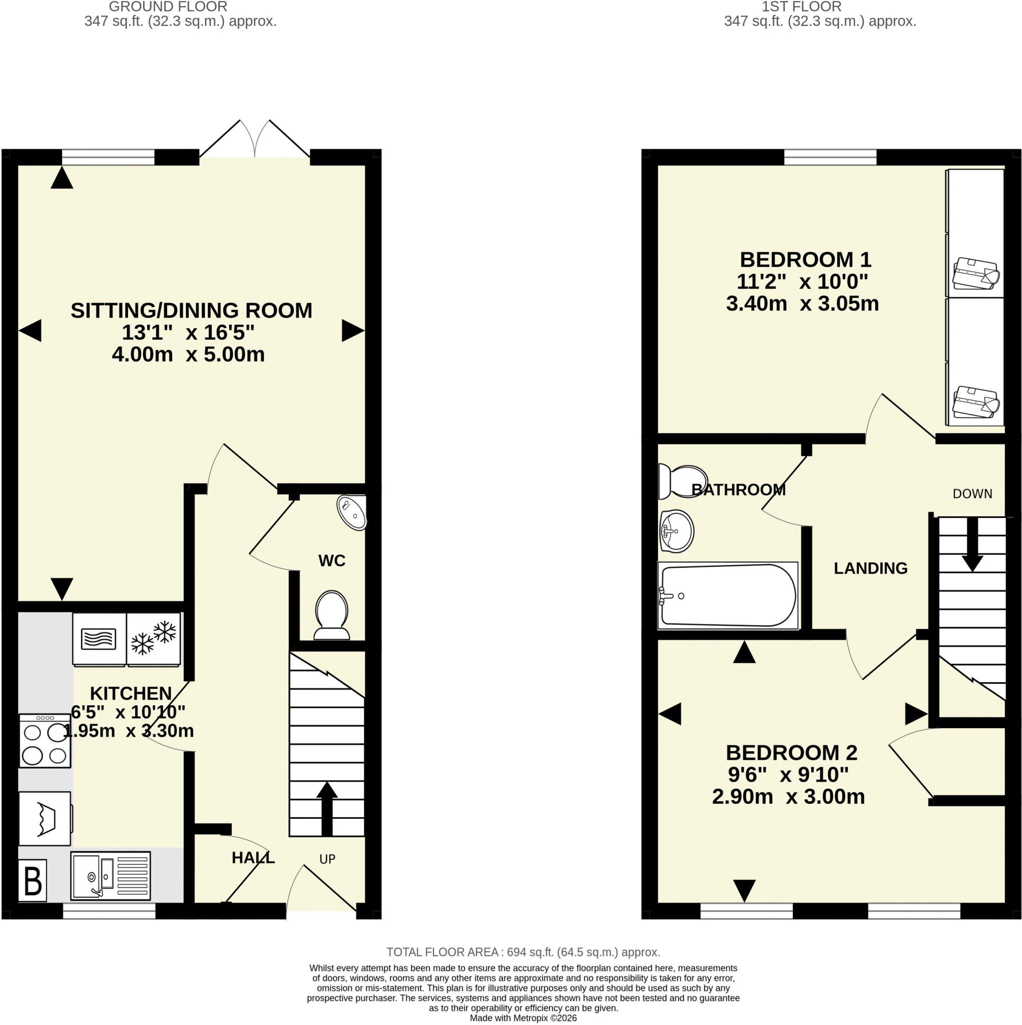 Meadow Acre Road, Gittisham, Nr Honiton floorplan