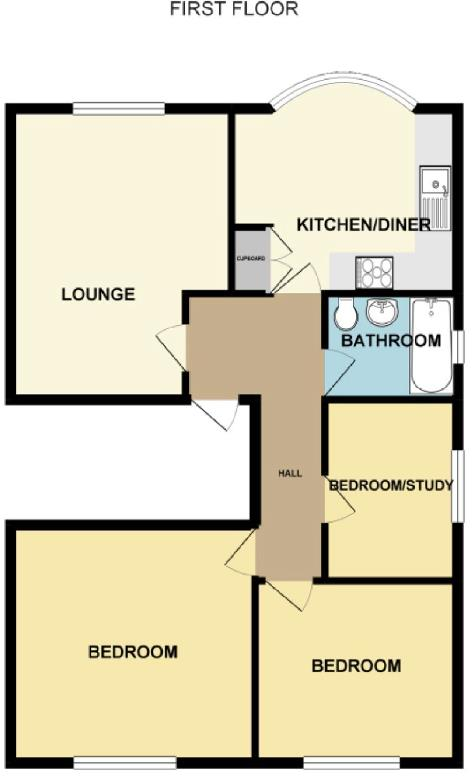 Tankerville Drive, Leigh-On-Sea floorplan
