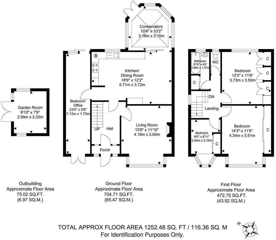 Brabourne Crescent, Bexleyheath, DA7 floorplan