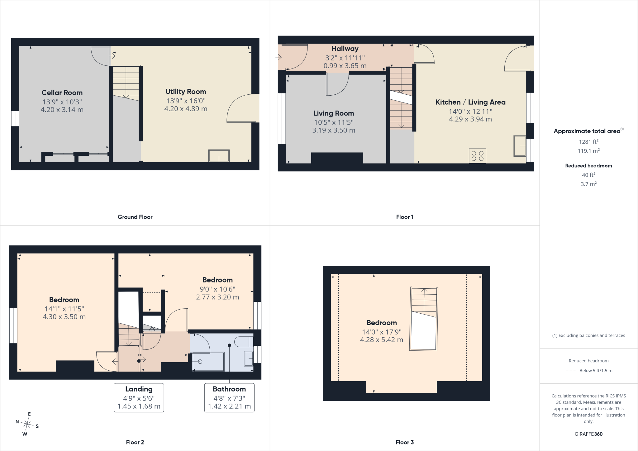 Parkside Road, Bradford, West Yorkshire, BD5 floorplan