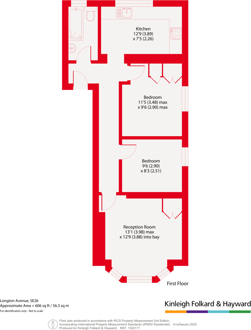 Longton  Avenue, Sydenham, London, SE26 floorplan