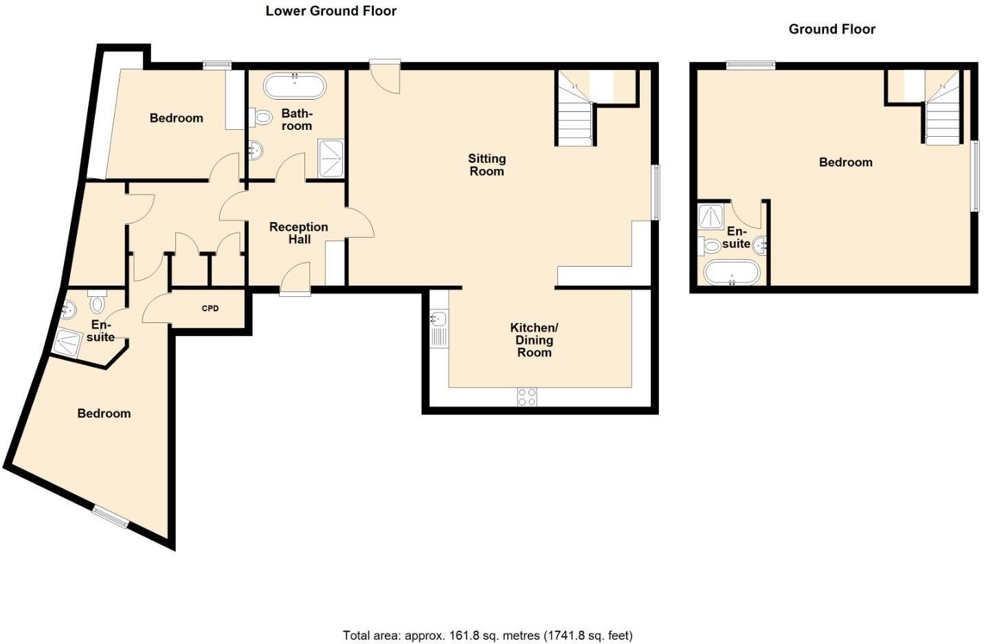 Beauchamp Hill, Leamington Spa floorplan