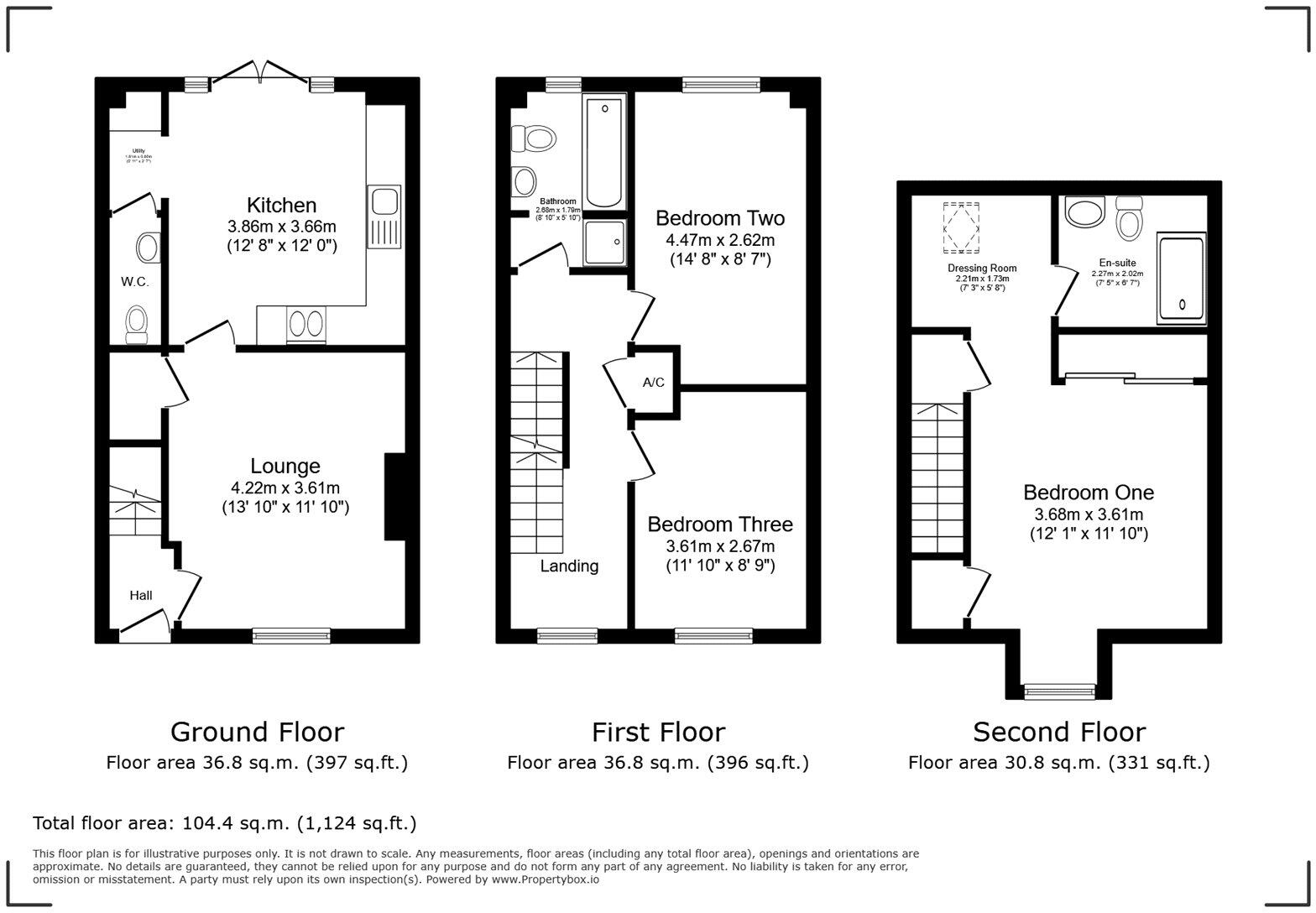 Hedge Furlong, Winslow, Buckingham floorplan