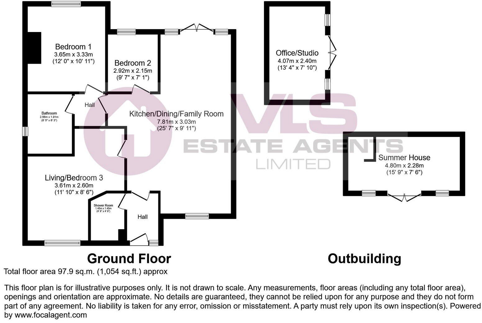 Bedford Road, Henlow, SG16 6DR floorplan