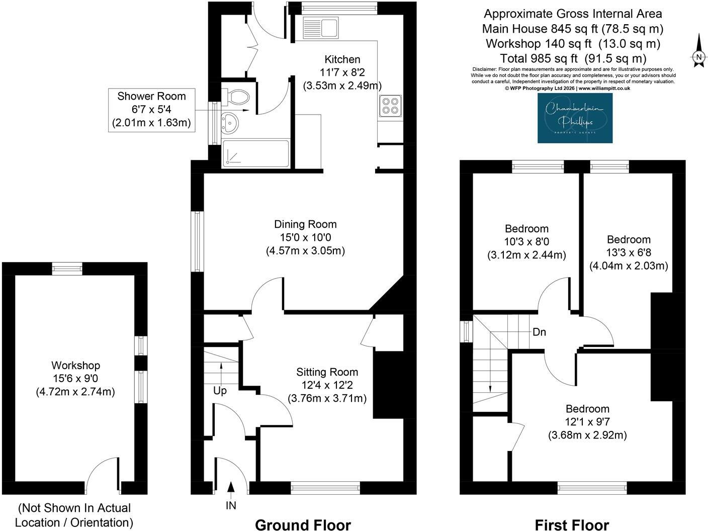 New Village, Brantham floorplan