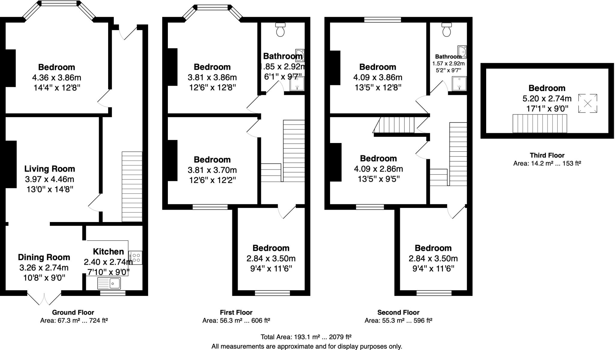 Roundhill Crescent, BN2 floorplan