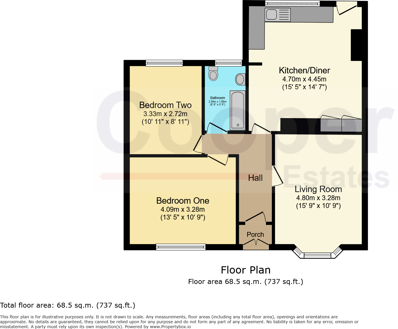 Langdale Walk, Market Harborough floorplan