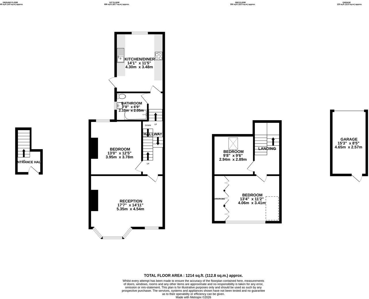 Devonshire Road | Westbury Park floorplan