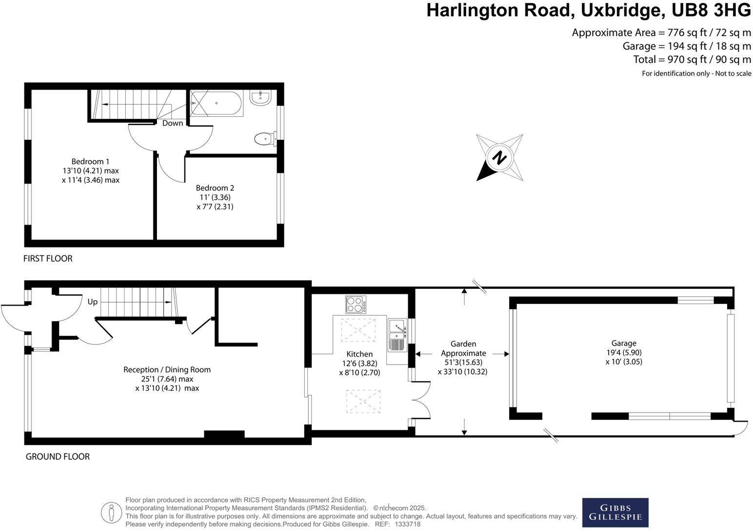 Harlington Road, Uxbridge floorplan