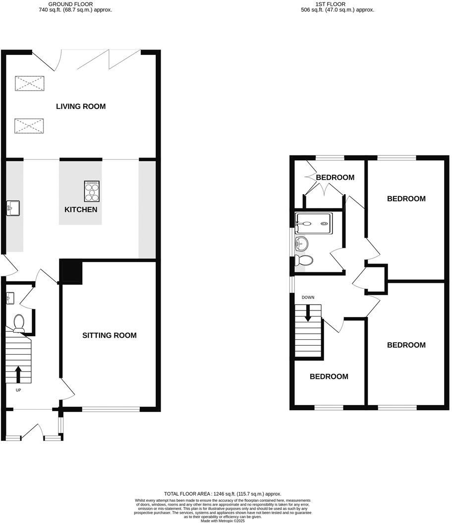 35 St Leonards Avenue, Woodhall Spa floorplan