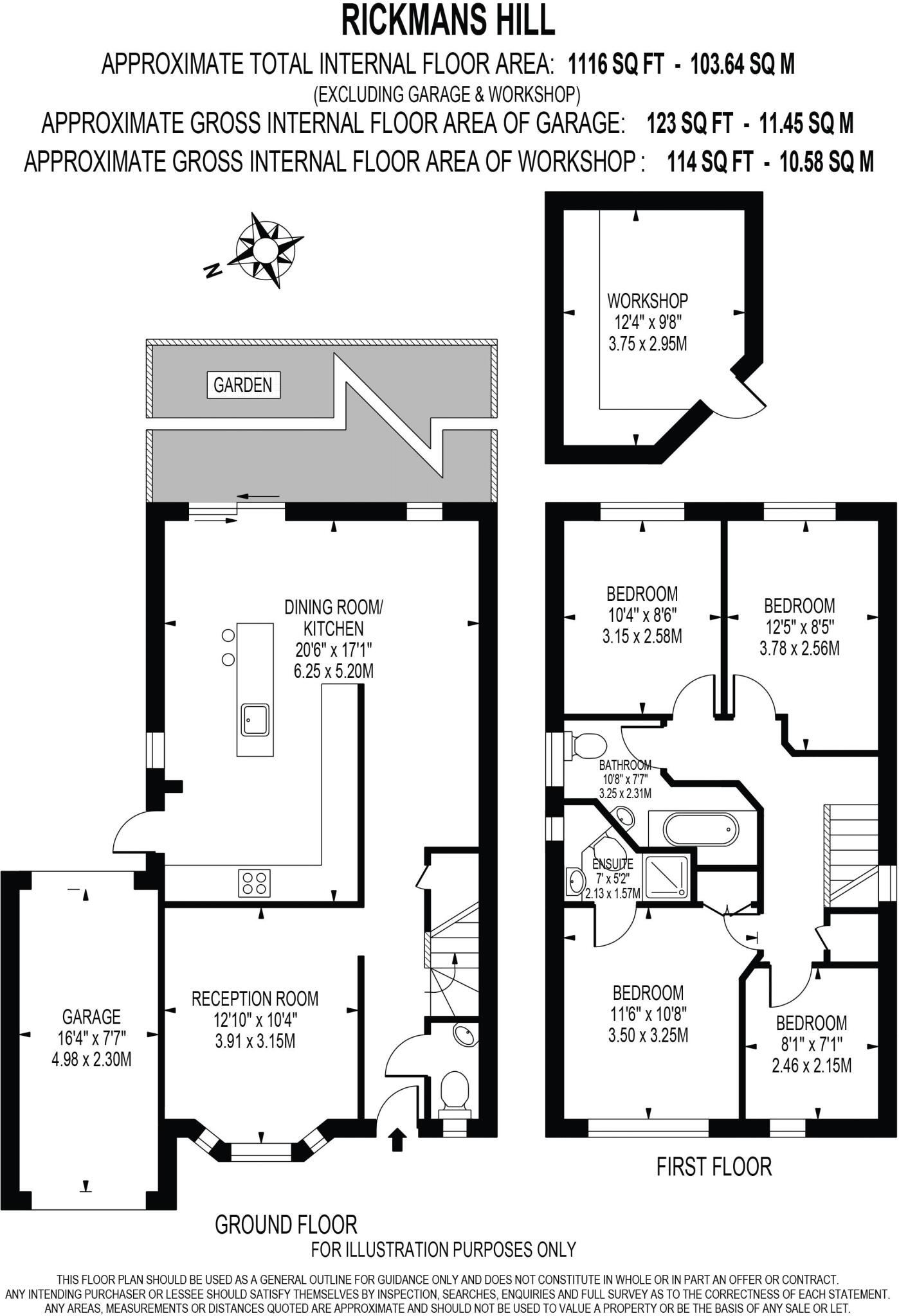 Rickman Hill, Coulsdon floorplan