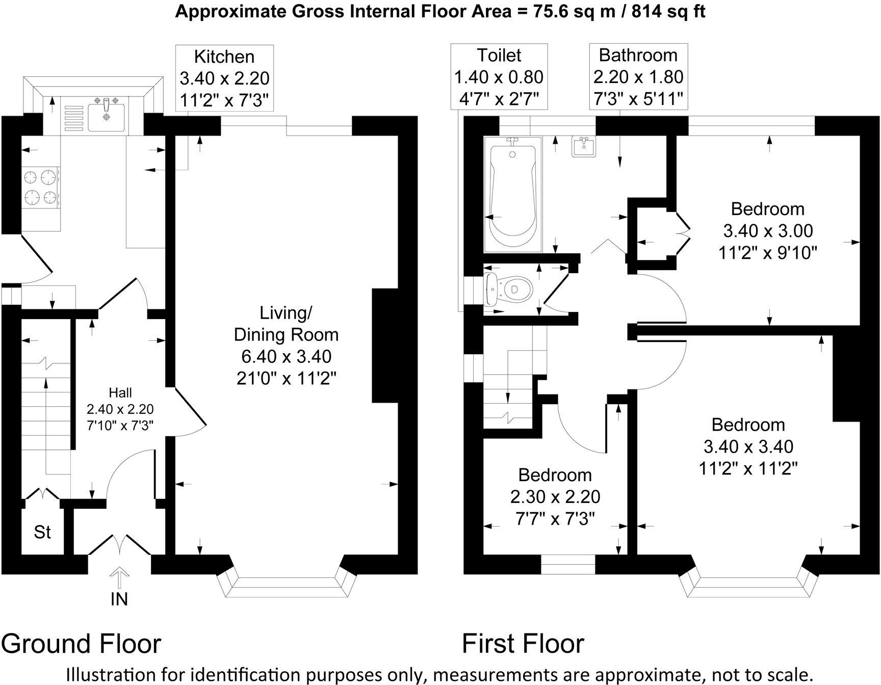 Heaning Avenue, Blackburn, BB1 floorplan